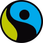 Fairtrade International certification representing Royal Pacific Harvest's commitment to ethical sourcing, fair trade practices, and sustainably produced Indonesian green coffee beans.